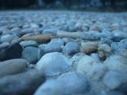 stones pebbles nature gray