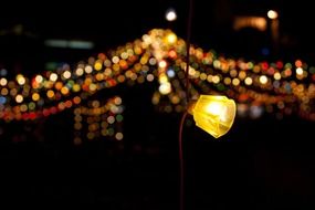 light bokeh background abstract