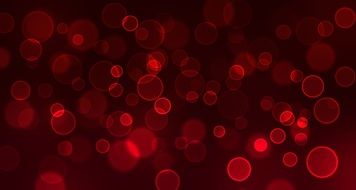 bokeh background red light blur
