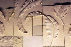 leaves wall decoration