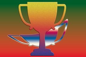 bowl glass prize background