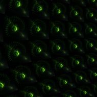 background green black fractal