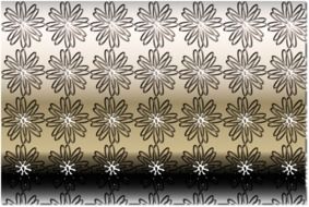 pattern floral gold