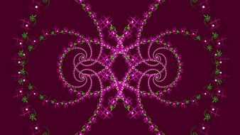 burgundy background with abstract pattern