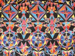 fabric pattern tissue colorful
