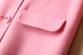 pocket photo of pink coat