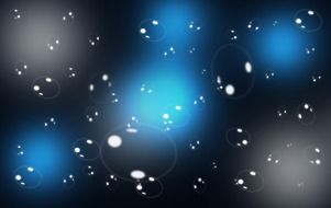 bubbles background drops