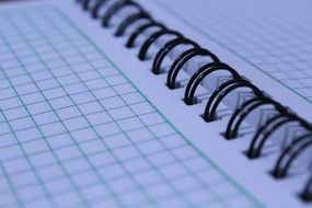 spring notebook paper
