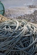 rope fishing harbor texture