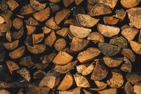 wood logs lumber pattern texture