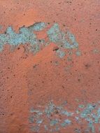 orange cement texture gray rust