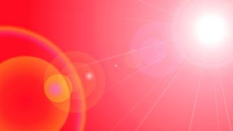 background red lights