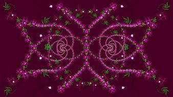 burgundy wallpaper with digital art