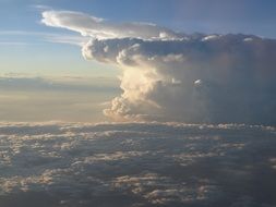 cloud pattern sky nature backdrop