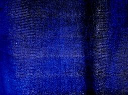 blue curtain