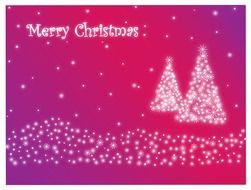 merry christmas card celebration pattern winter background