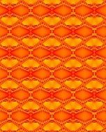 seamless kaleidoscope orange pattern