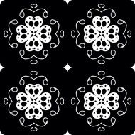 pattern black white abstract