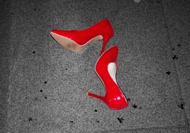 shoes boots red lost background