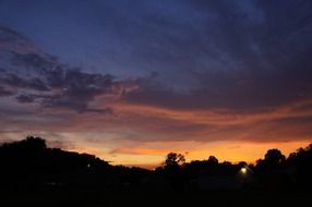 sky sunset cloud nature epic