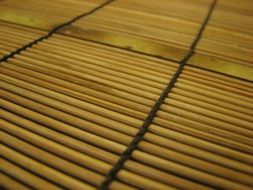 bamboo mat pattern