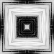 black and white background with abstract squares