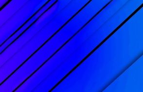 black lines on a blue background