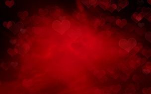 love heart emotional red