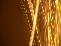 kinetic art light streaks