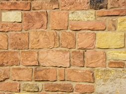 brown wall from a natural stone