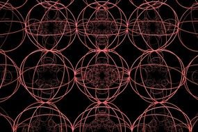 complex fractal pattern texture