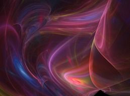 background red purple blue fractal