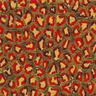 abstract drawing in red tones