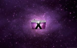 background apple purple cosmos