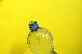 bottle water plastic pet yellow