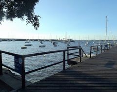 port yachts boats river spring