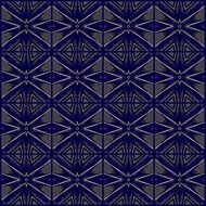 geometric abstraction in dark blue background