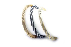 isolated stainless bracelets