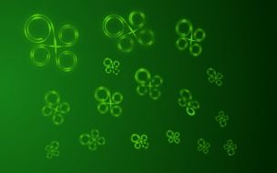 pattern wallpaper green