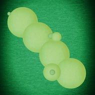 abstract background green circles