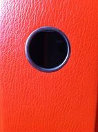 folder back orange office abstract