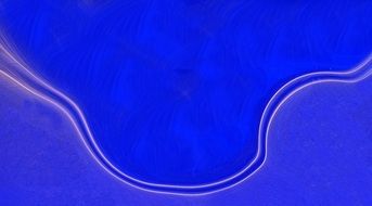 blue laser banner