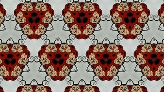 background ladybug children funny