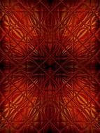 glass pattern background red