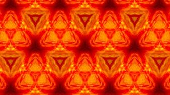 background with orange red yellow triangles