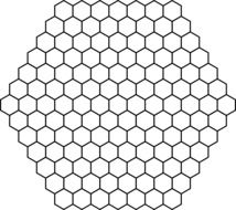 geometry hexagon honeycomb pattern