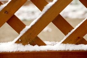 snow fence lattice background