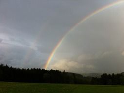 rainbow background color nature