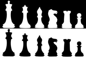 chess pieces piece