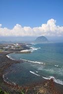 view of jeju island